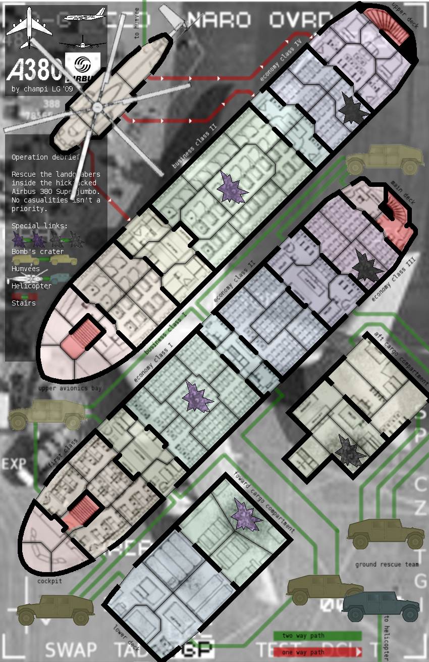 the map